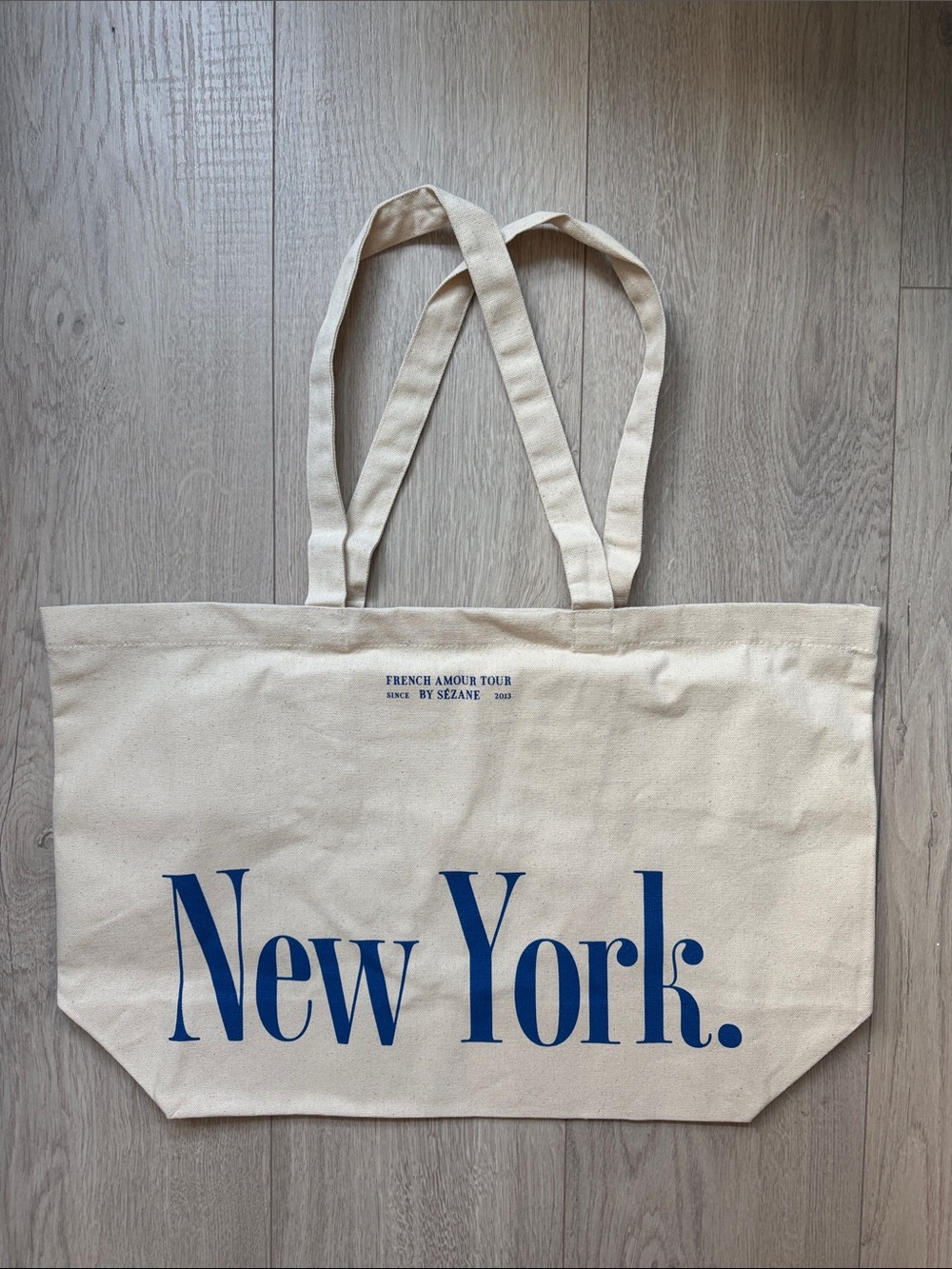 Sezane New York/Paris Oversized Tote (Limited Edition)